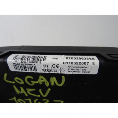 Boitier servitude moteur (BSM) DACIA LOGAN MCV 1 PHASE 1 BREAK d’occasion