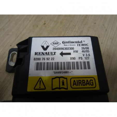 Boitier air bag DACIA LOGAN MCV 1 PHASE 1 BREAK d’occasion