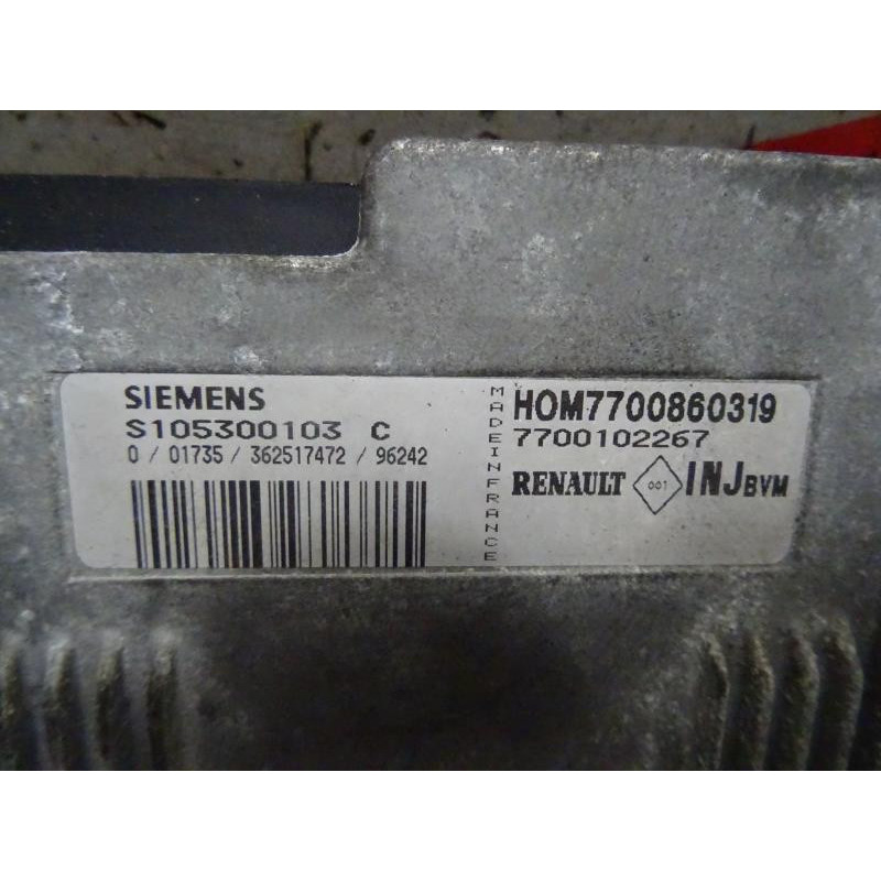Calculateur moteur RENAULT MEGANE 1 PHASE 1 d’occasion