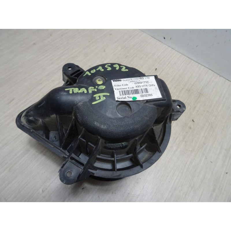 Ventilateur chauffage RENAULT TRAFIC 2 PHASE 1 d’occasion