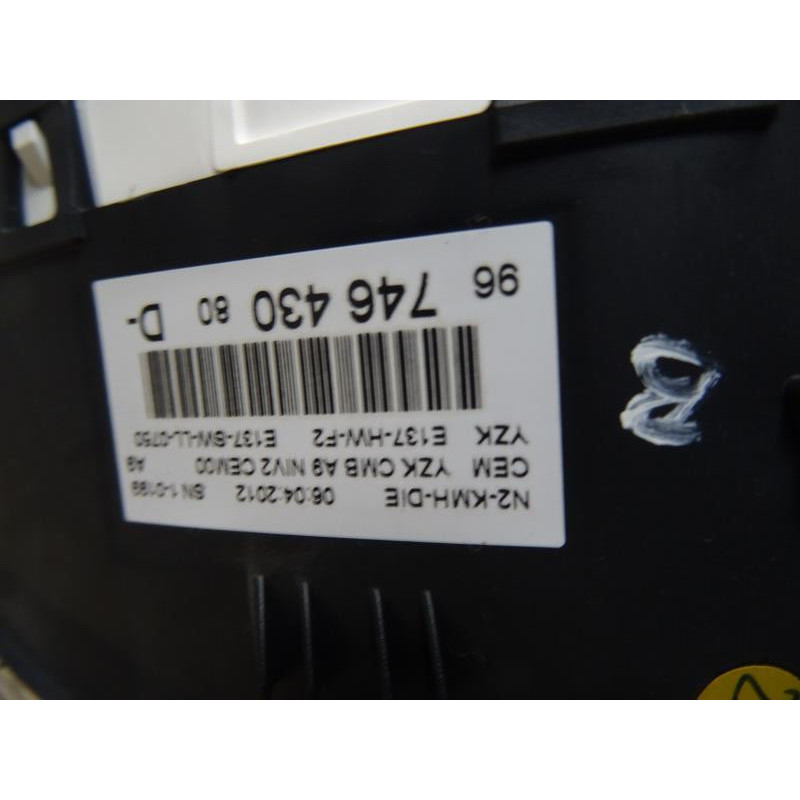 Compteur PEUGEOT 208 1 PHASE 1 d’occasion