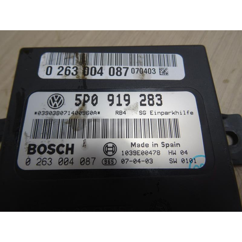 Boitier d'aide au stationnement SEAT ALTEA PHASE 1 d’occasion