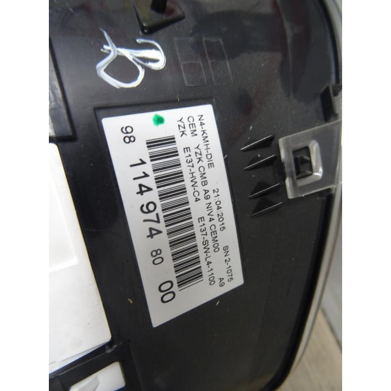 Compteur PEUGEOT 2008 1 PHASE 1 d’occasion