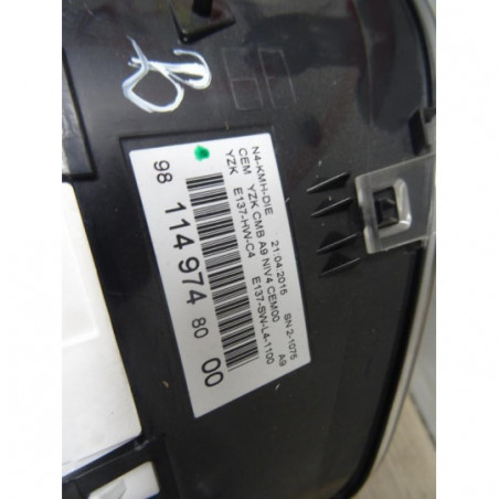 Compteur PEUGEOT 2008 1 PHASE 1 d’occasion