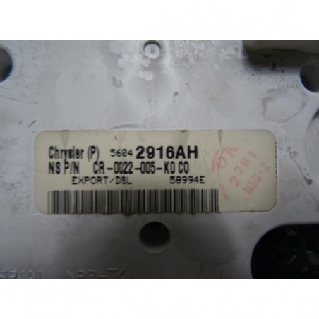 Compteur JEEP GRAND CHEROKEE 1 PHASE 2 d’occasion