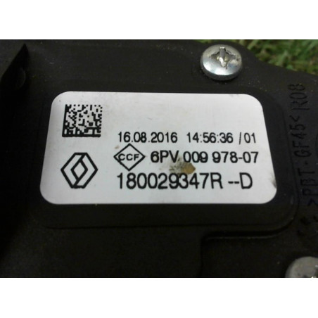 Potentiometre de pedale de gaz d'accelerateur RENAULT CLIO IV IV DCI d’occasion
