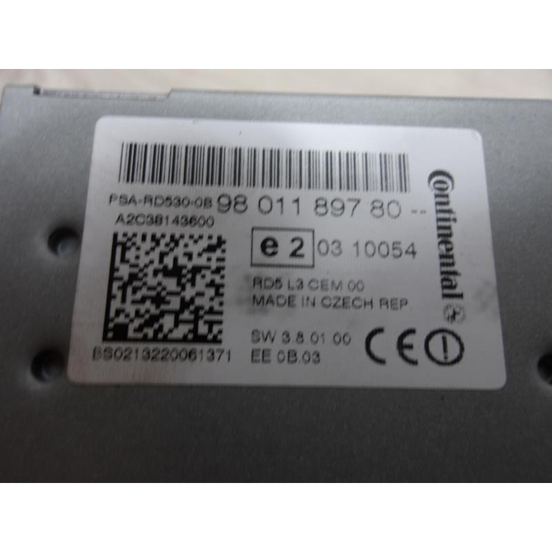 Autoradio d'origine CITROEN C4 2 PHASE 1 d’occasion