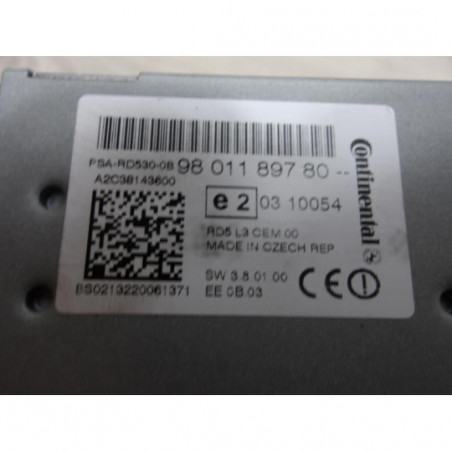 Autoradio d'origine CITROEN C4 2 PHASE 1 d’occasion