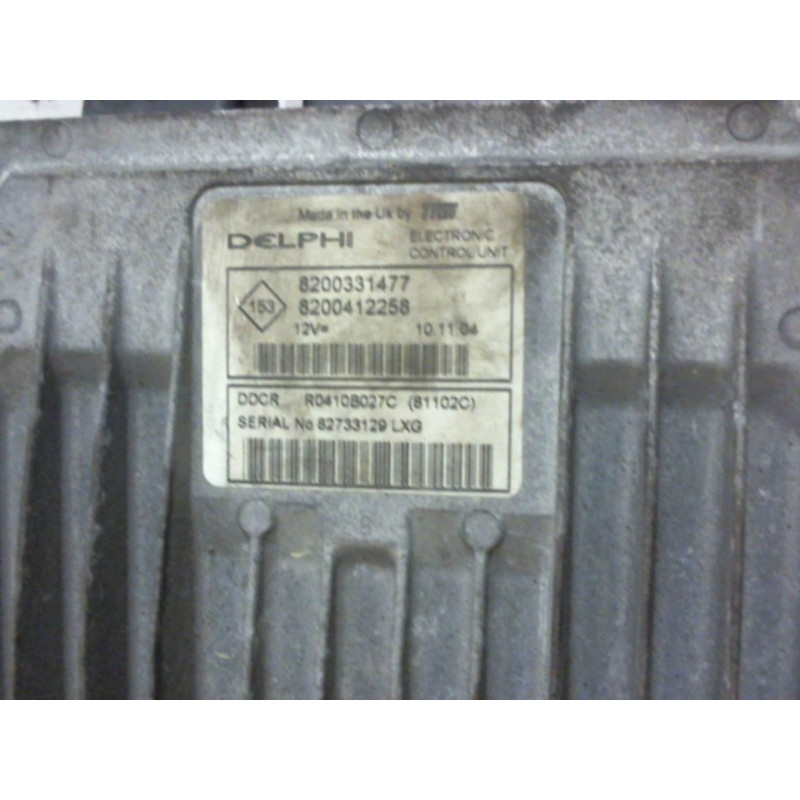 Calculateur RENAULT CLIO 2 PHASE 2 d’occasion
