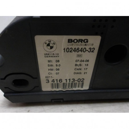 Compteur BMW X3 E83 PHASE 1 d’occasion