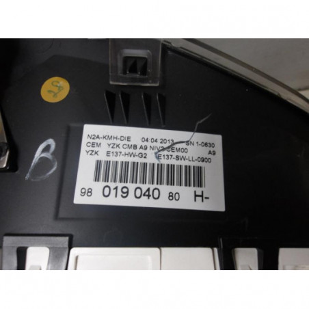 Compteur PEUGEOT 208 1 PHASE 1 d’occasion