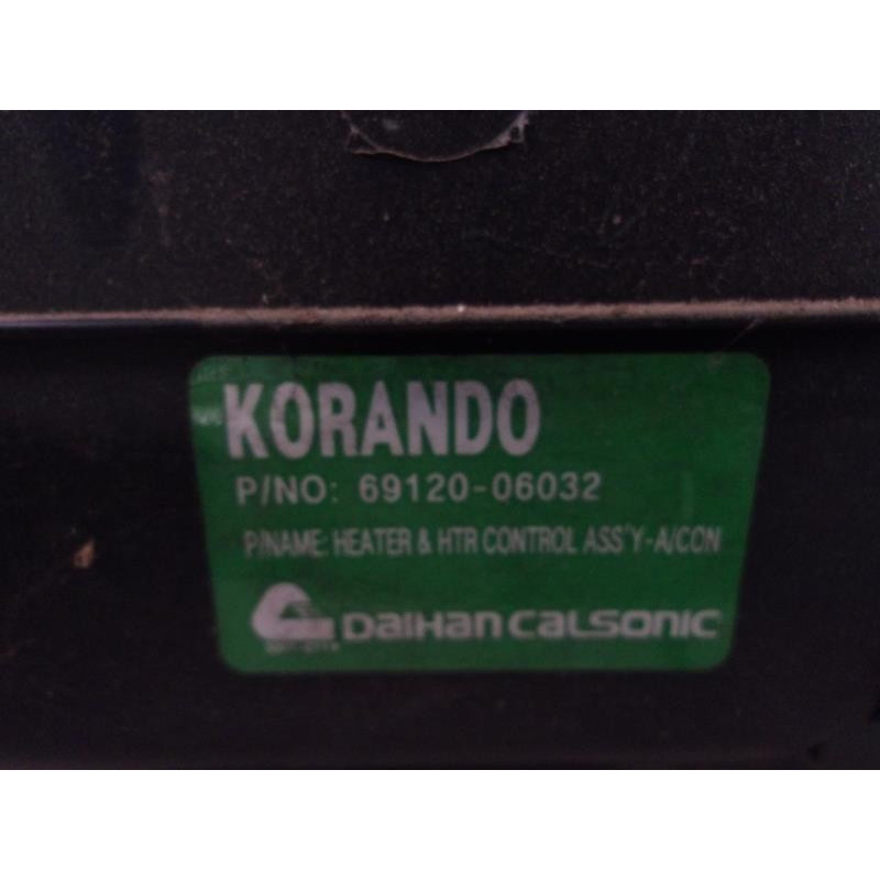 Bloc chauffage SSANGYONG KORANDO 1 PHASE 1 d’occasion