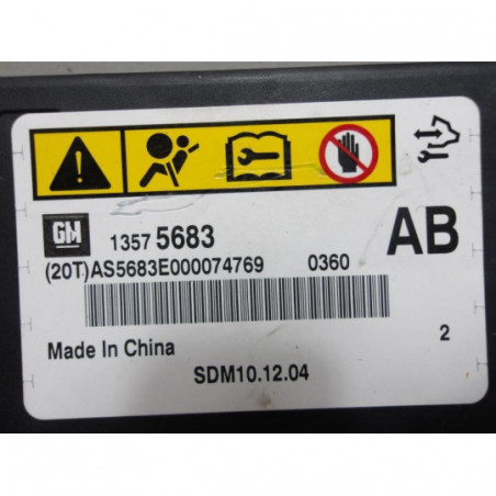 Boitier air bag OPEL ASTRA J PHASE 1 d’occasion