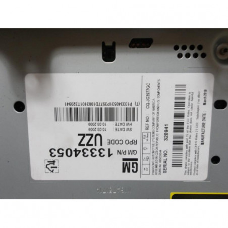 Autoradio d'origine OPEL ASTRA J PHASE 1 d’occasion