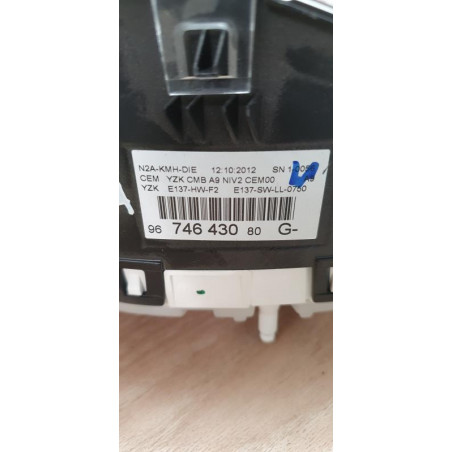 Compteur PEUGEOT 208 1 PHASE 1 d’occasion