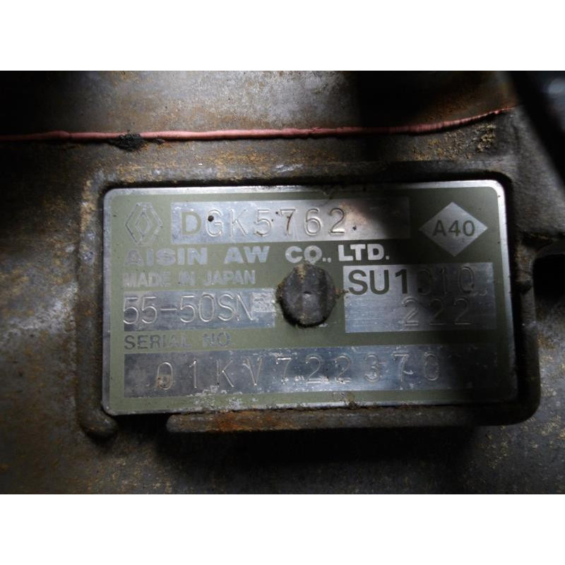 Boite de vitesses RENAULT VEL SATIS PHASE 2 d’occasion