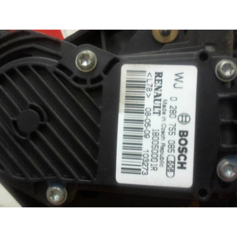 Potentiometre de pedale de gaz d'accelerateur RENAULT LAGUNA 3 PHASE 1 d’occasion
