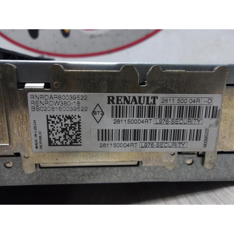 Autoradio d'origine RENAULT LAGUNA 3 PHASE 1 d’occasion