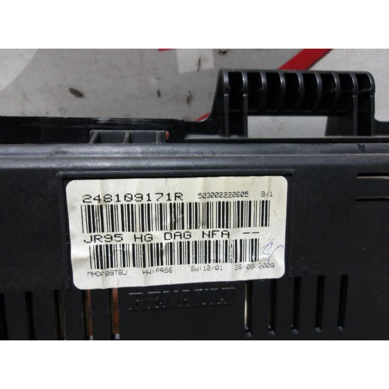 Compteur RENAULT GRAND SCENIC 3 PHASE 1 d’occasion