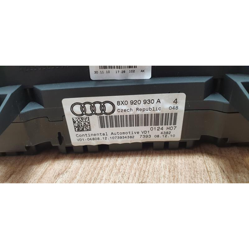 Compteur AUDI A1 1 PHASE 1 d’occasion