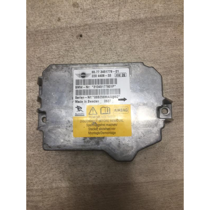 Boitier air bag MINI MINI 2 R55 CLUBMAN PHASE 1 BREAK d’occasion