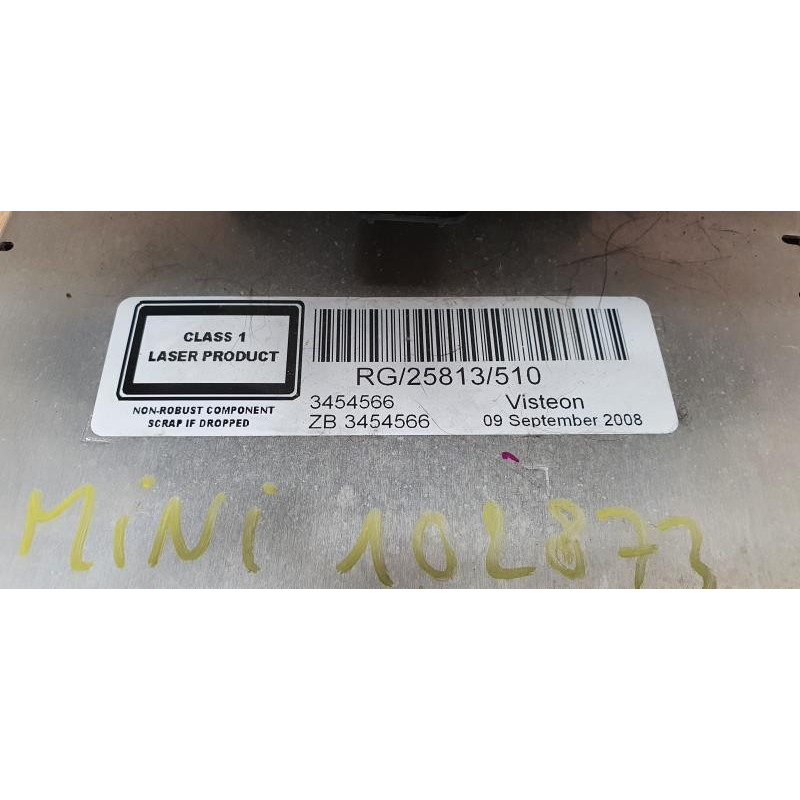 Autoradio d'origine MINI MINI 2 R55 CLUBMAN PHASE 1 BREAK d’occasion