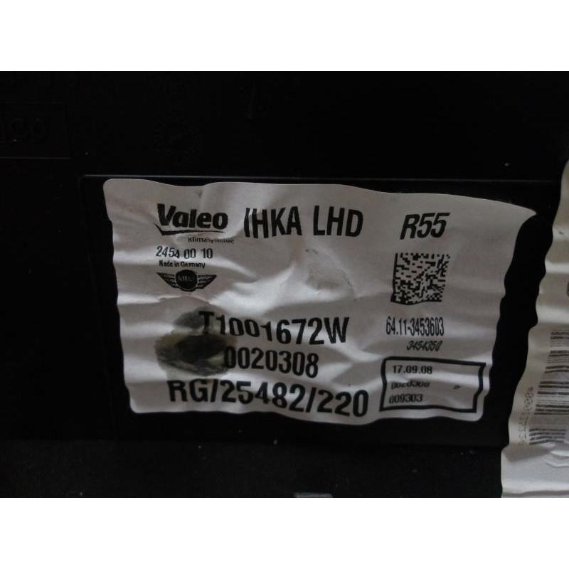 Bloc chauffage MINI MINI 2 R55 CLUBMAN PHASE 1 BREAK d’occasion