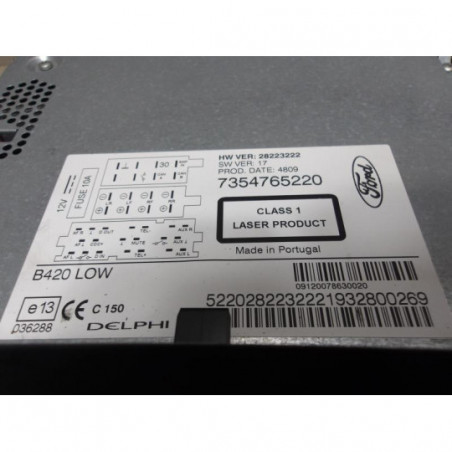 Autoradio d'origine FORD KA 2 PHASE 2 d’occasion