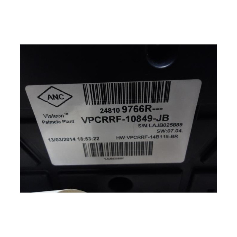 Compteur RENAULT CLIO 4 PHASE 1 d’occasion