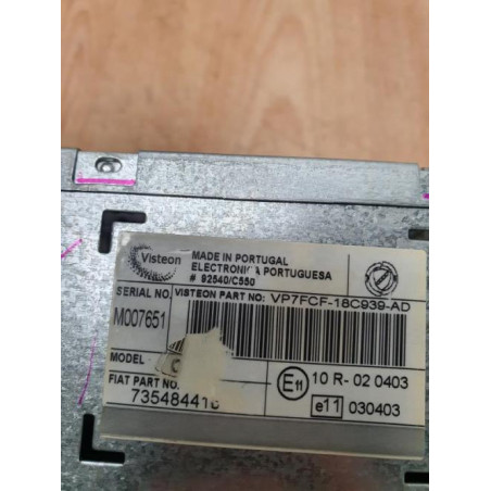 Autoradio d'origine FIAT BRAVO 2 d’occasion