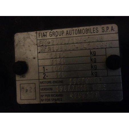 Armature avant, Masque avant FIAT BRAVO 2 d’occasion
