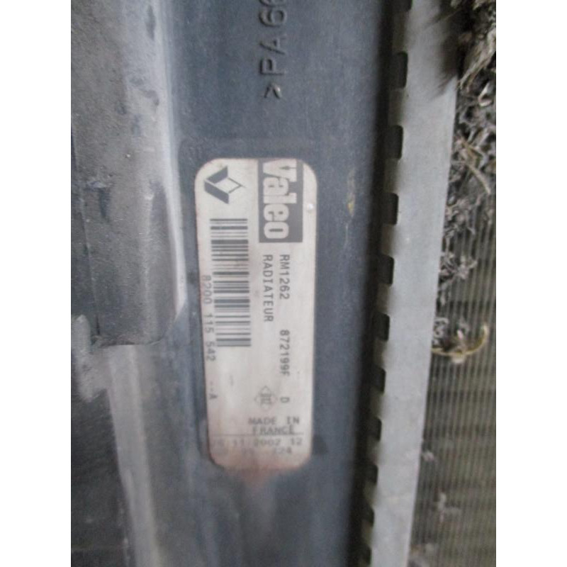 Radiateur eau RENAULT MEGANE II PHASE 1 d’occasion