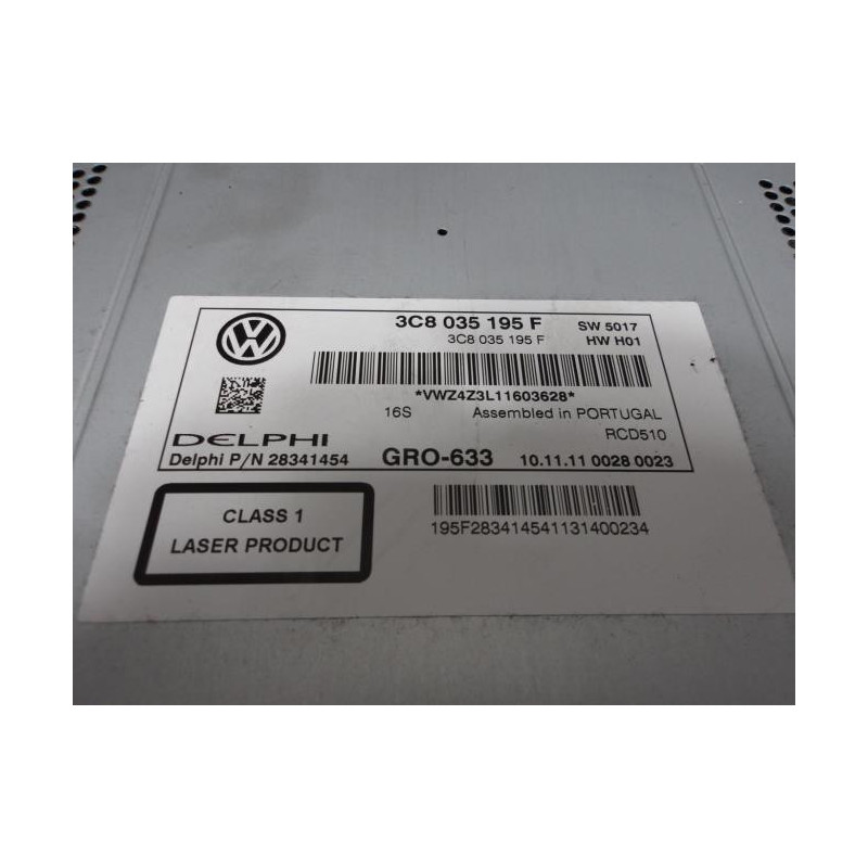 Autoradio d'origine VOLKSWAGEN  d’occasion