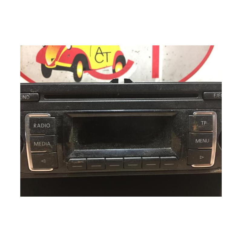 Autoradio d'origine VOLKSWAGEN POLO 5 PHASE 1 d’occasion