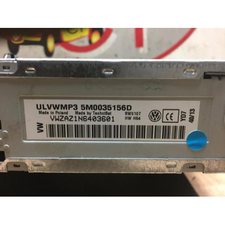 Autoradio d'origine VOLKSWAGEN POLO 5 PHASE 1 d’occasion