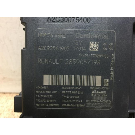Lecteur de carte (neiman) RENAULT CLIO 4 PHASE 1 d’occasion