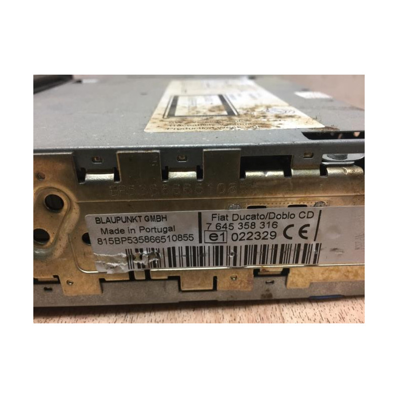 Autoradio d'origine FIAT DOBLO 1 PHASE 2 d’occasion