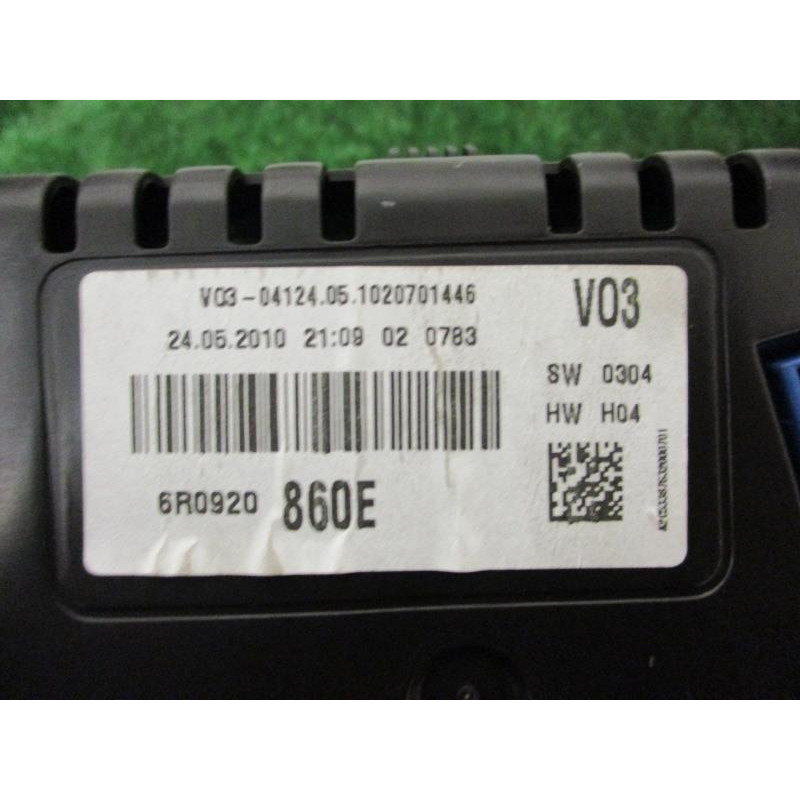 Compteur VOLKSWAGEN POLO V (6R/6C) PHASE 1 d’occasion