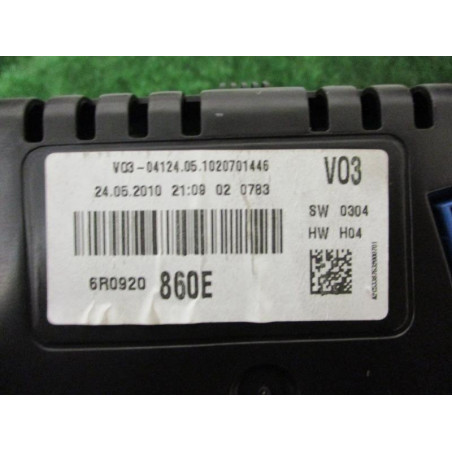 Compteur VOLKSWAGEN POLO V (6R/6C) PHASE 1 d’occasion