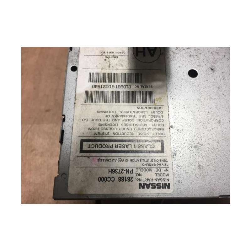 Autoradio d'origine NISSAN MURANO 1 d’occasion