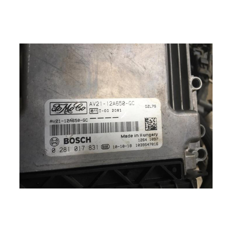 Moteur FORD FIESTA 6 PHASE 1 d’occasion
