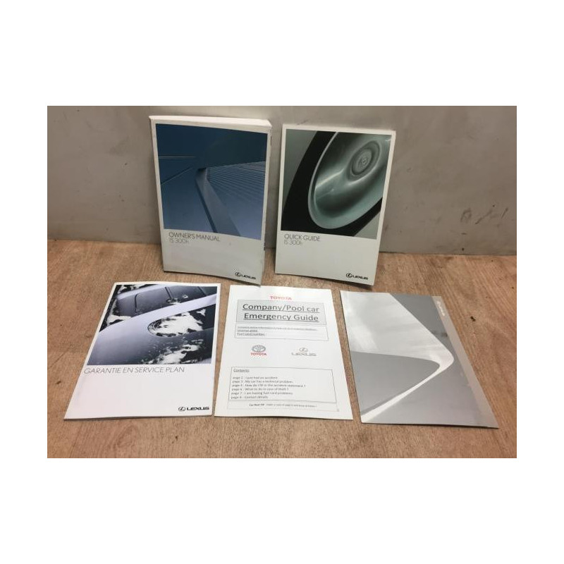 Notice d'utilisation LEXUS IS 3 PHASE 1 d’occasion