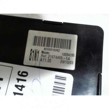 Boitier servitude moteur (BSM) RENAULT GRAND ESPACE 4 PHASE 1 d’occasion