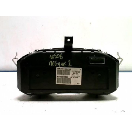 Compteur RENAULT MEGANE 2 PHASE 1 d’occasion