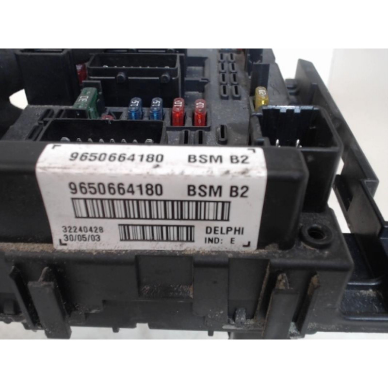 Boitier servitude moteur (BSM) PEUGEOT 206 PHASE 2 d’occasion