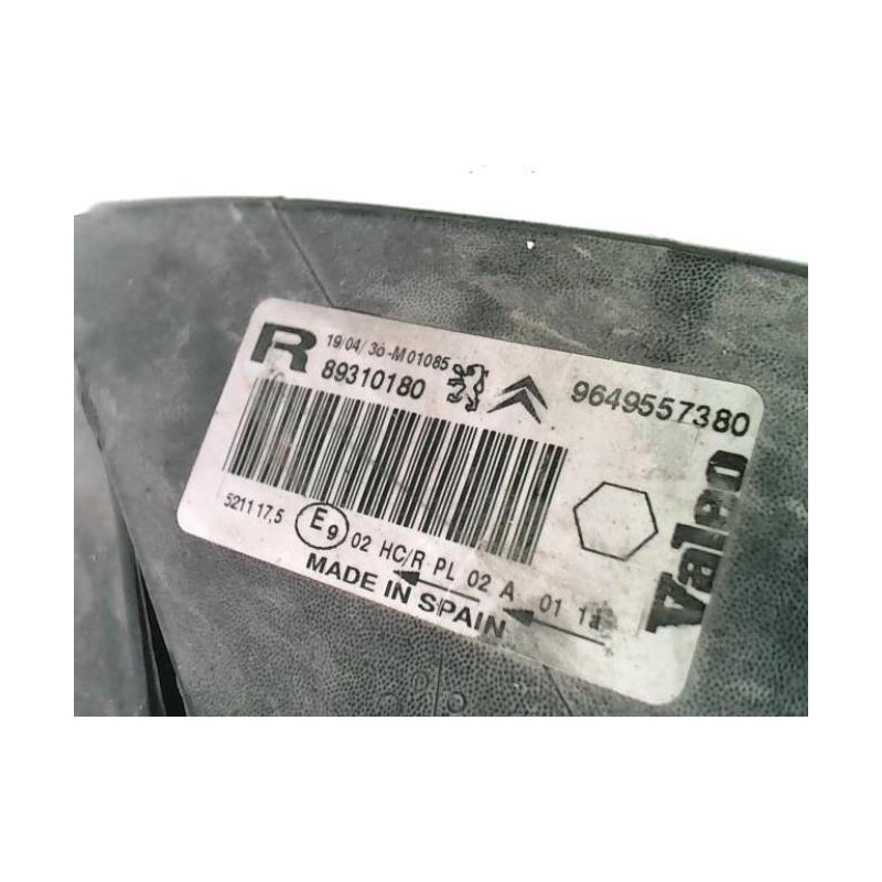 Optique avant principal droit (feux)(phare) CITROEN XSARA PICASSO PHASE 2 d’occasion