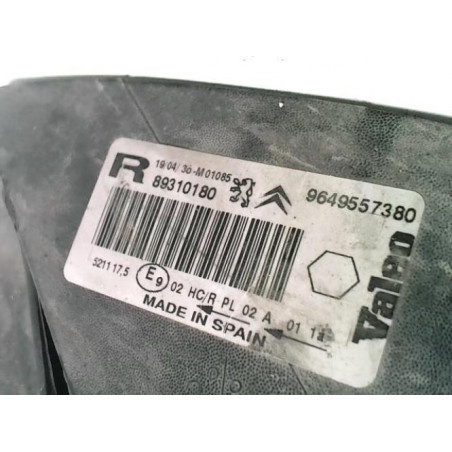 Optique avant principal droit (feux)(phare) CITROEN XSARA PICASSO PHASE 2 d’occasion