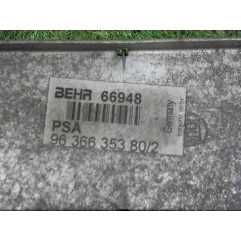 Echangeur air (Intercooler) PEUGEOT 307 PHASE 1 d’occasion