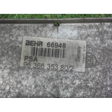 Echangeur air (Intercooler) PEUGEOT 307 PHASE 1 d’occasion
