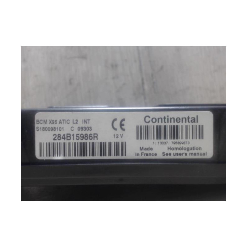 Boitier servitude moteur (BSM) RENAULT GRAND SCENIC 3 PHASE 1 d’occasion